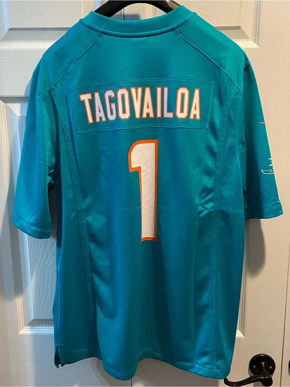 $130 NWT Nike Miami Dolphins - Tua Tagovailoa - Player Game Jersey  - Men’s L